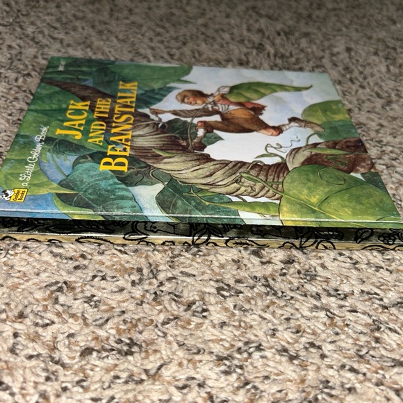 !!**KIDS BOOKS 4/$10**!! A Little Golden Book Jack And The Beanstalk 1992 207-67 - Picture 8 of 8